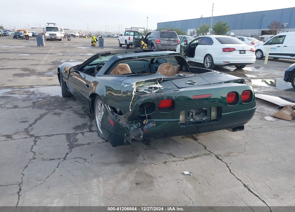 1995 CHEVROLET CORVETTE VIN: 1G1YY22P6S5106534