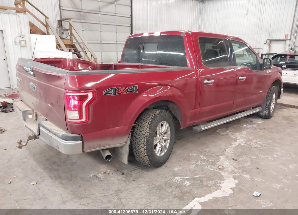 2016 FORD F150 VIN: 1FTEW1EP7GKF83505