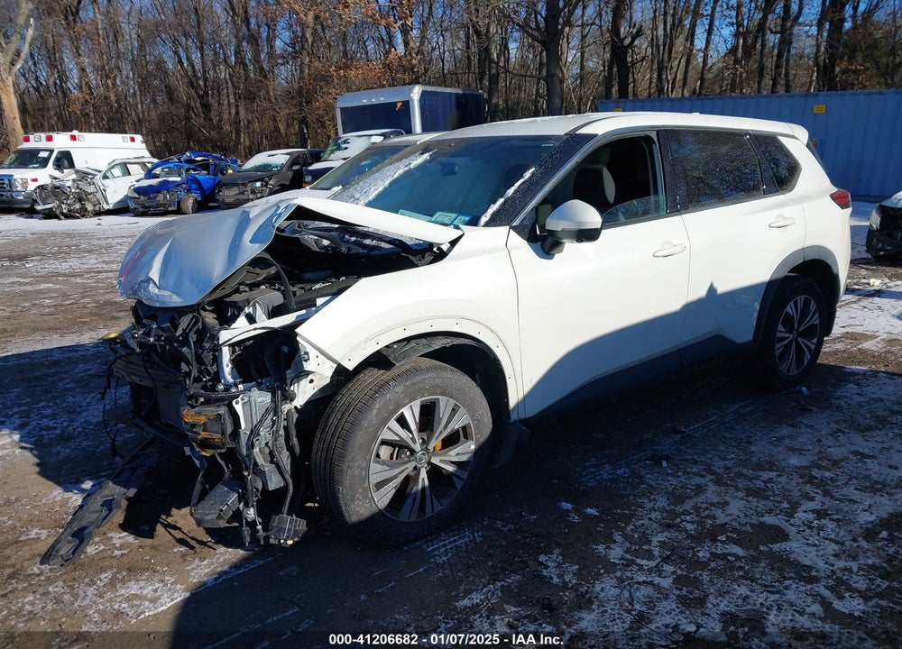 2021 NISSAN ROGUE SV INTELLIGENT AWD VIN: 5N1AT3BBXMC796798