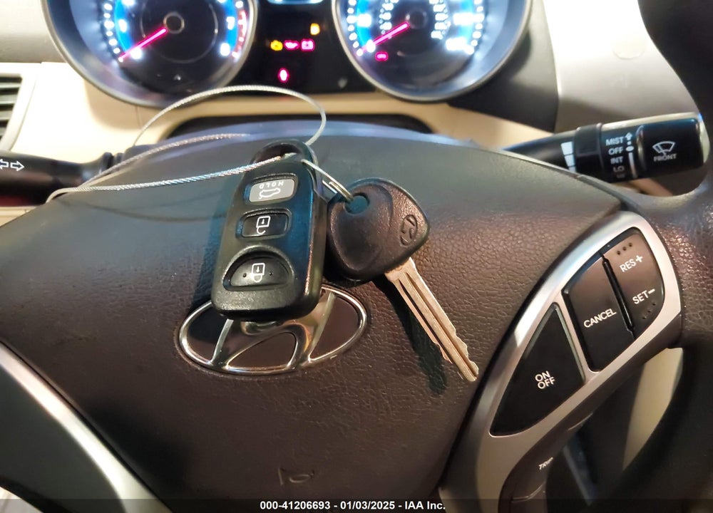 2012 HYUNDAI ELANTRA GLS VIN: 5NPDH4AEXCH084251
