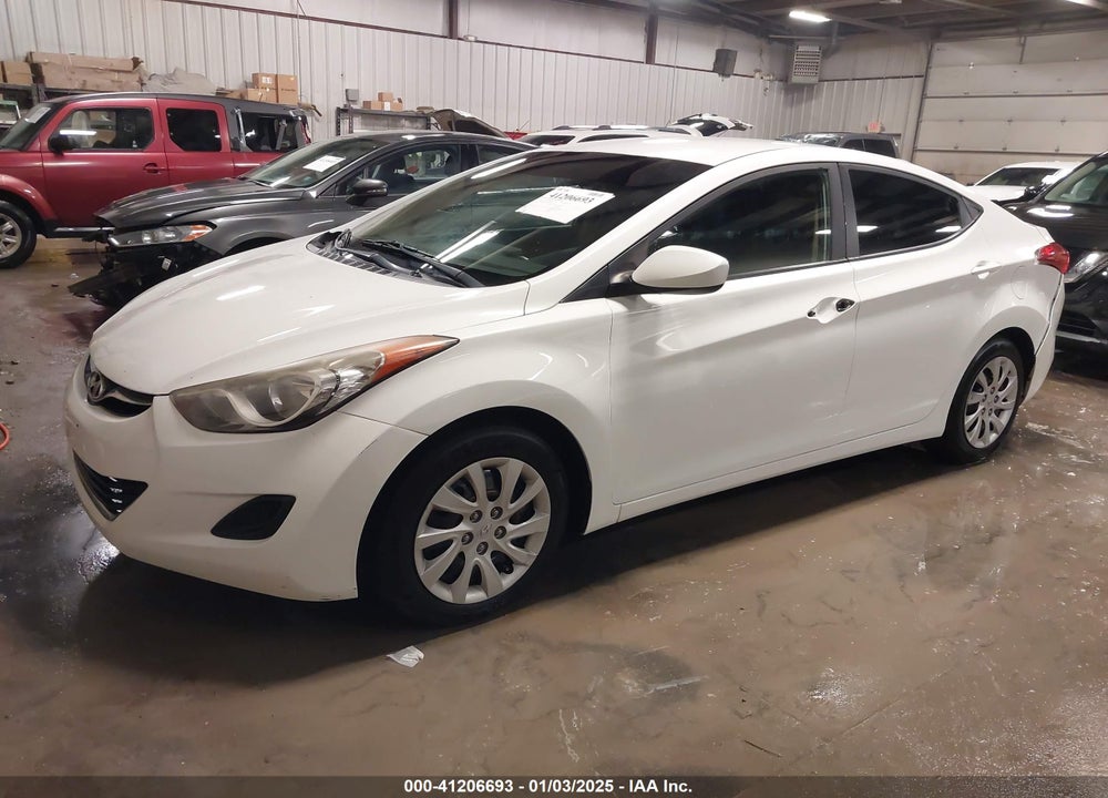 2012 HYUNDAI ELANTRA GLS VIN: 5NPDH4AEXCH084251