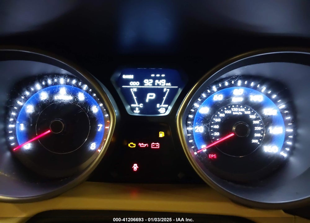 2012 HYUNDAI ELANTRA GLS VIN: 5NPDH4AEXCH084251