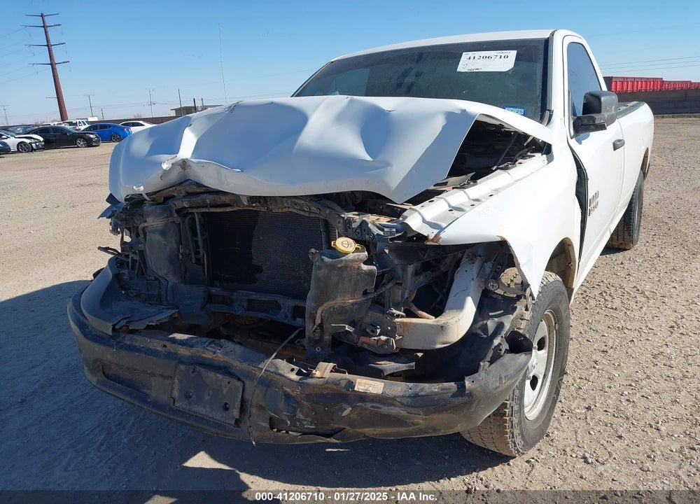 2018 RAM 1500 TRADESMAN 4X4 8' BOX VIN: 3C6JR7DG8JG238550