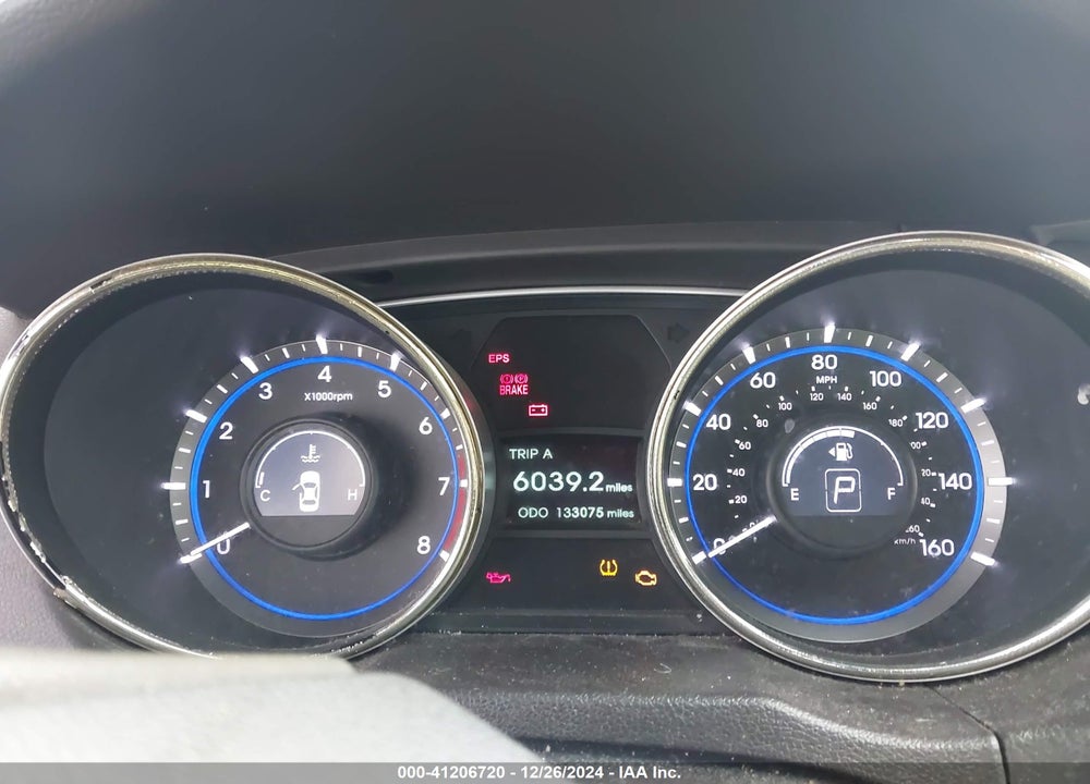 2013 HYUNDAI SONATA GLS VIN: 5NPEB4AC0DH536228