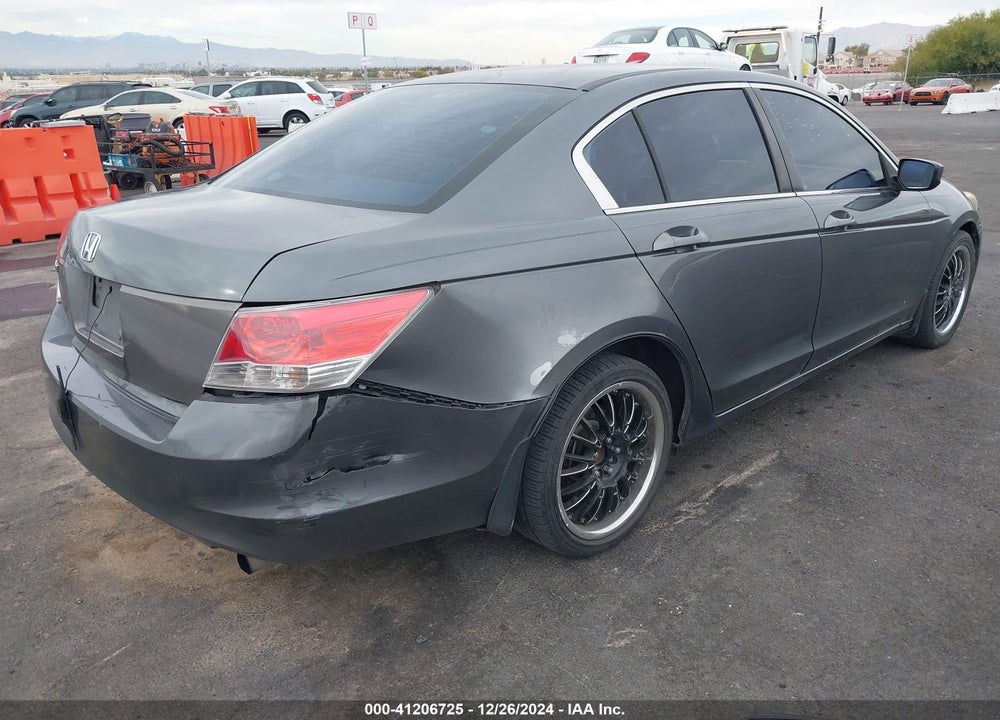 2008 HONDA ACCORD 2.4 LX VIN: 1HGCP26338A052476
