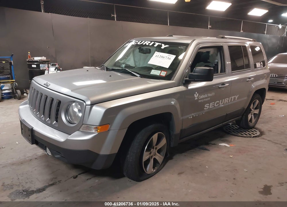 2016 JEEP PATRIOT HIGH ALTITUDE EDITION VIN: 1C4NJRFB1GD805427