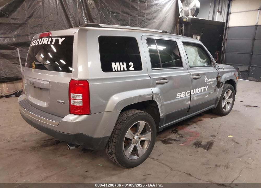 2016 JEEP PATRIOT HIGH ALTITUDE EDITION VIN: 1C4NJRFB1GD805427