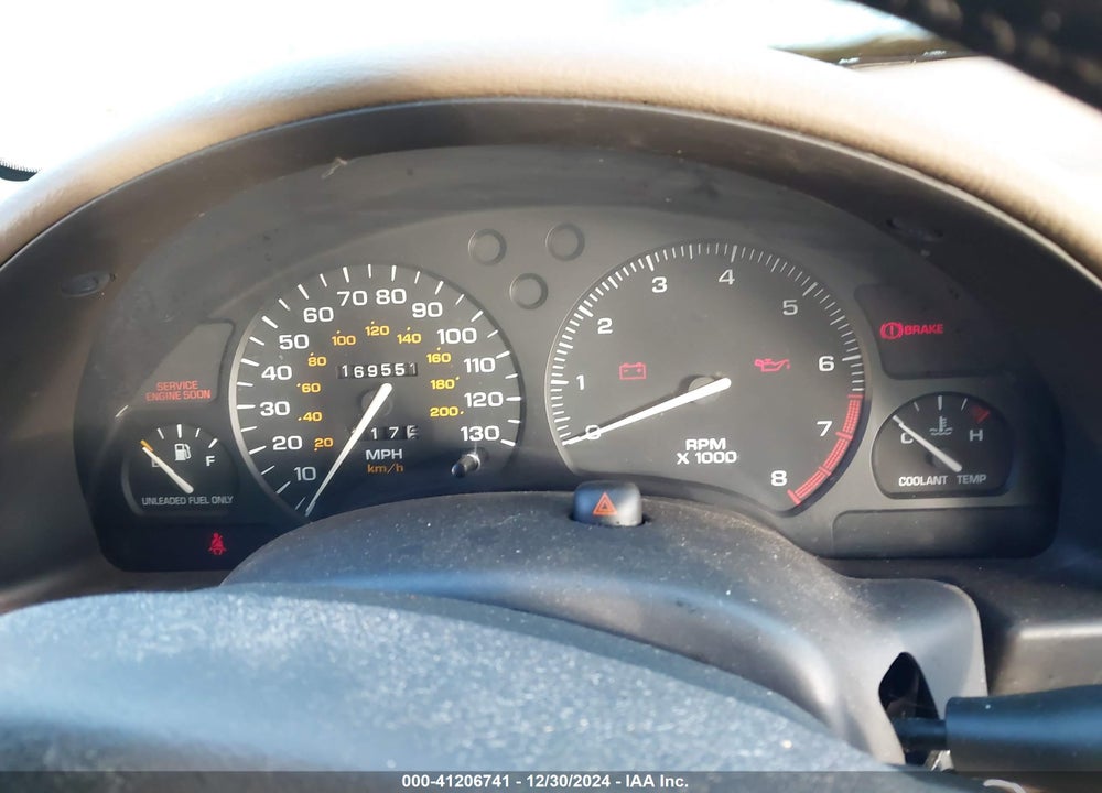 1995 SATURN SL2 VIN: 1G8ZK5270SZ340802