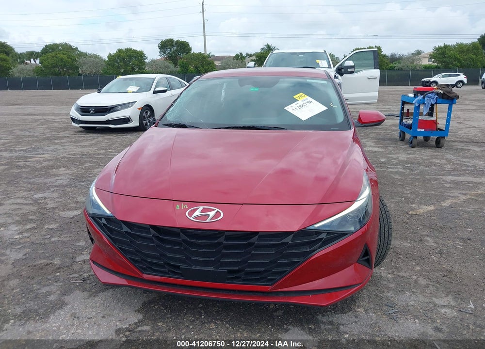 2021 HYUNDAI ELANTRA VIN: KMHLS4AG6MU064337