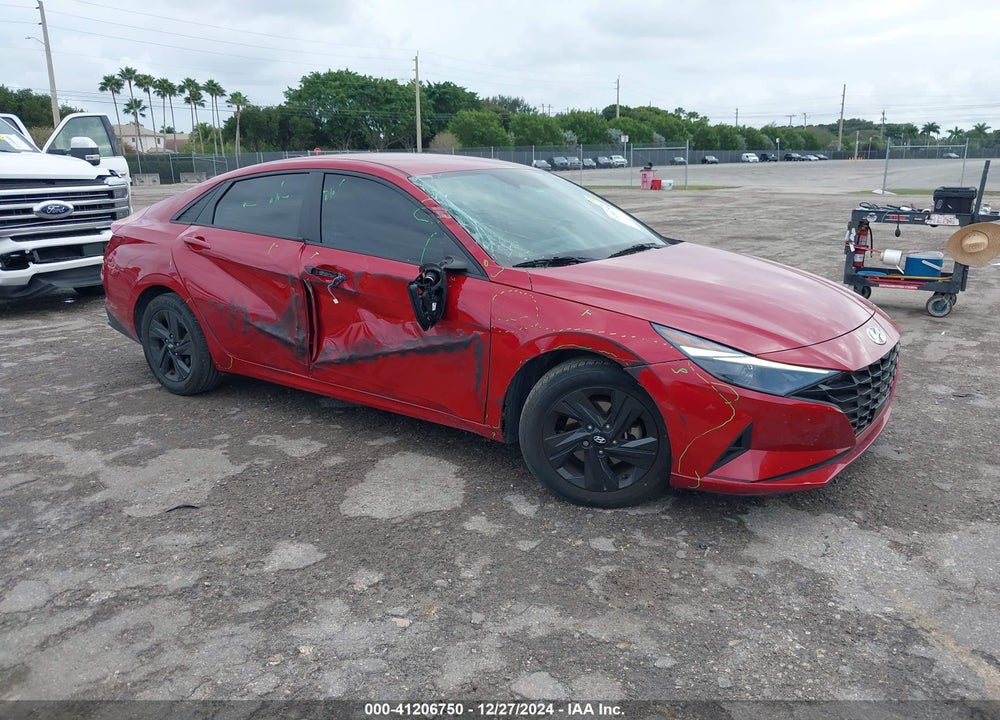 2021 HYUNDAI ELANTRA VIN: KMHLS4AG6MU064337