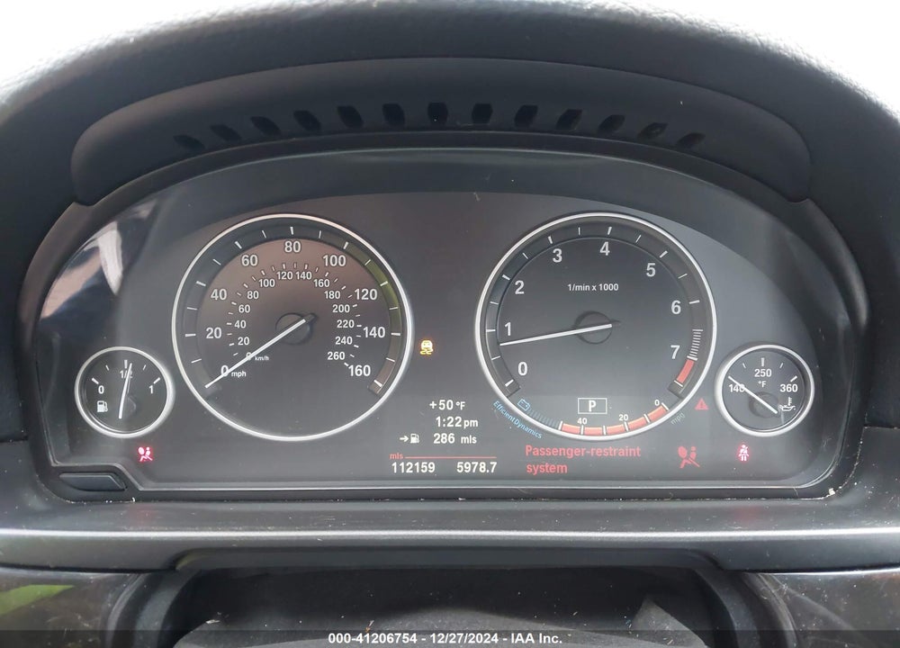 2012 BMW 528I VIN: WBAXH5C59CDW03759