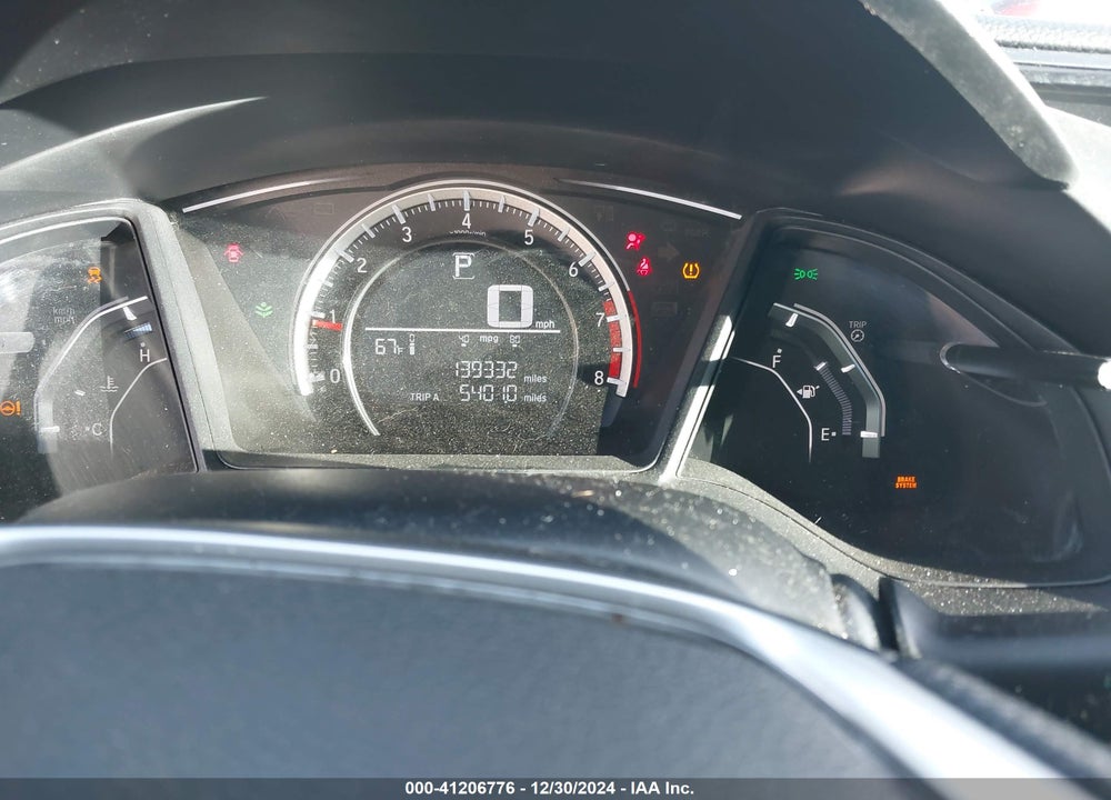 2016 HONDA CIVIC VIN: 19XFC2F50GE015163
