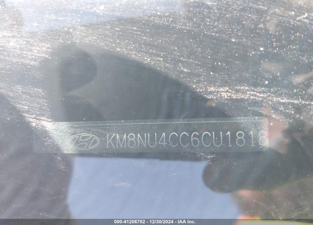 2012 HYUNDAI VERACRUZ GLS VIN: KM8NU4CC6CU181895