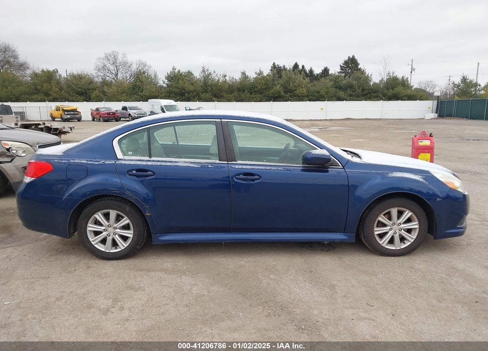 2011 SUBARU LEGACY 2.5I PREMIUM VIN: 4S3BMCH6XB3210162