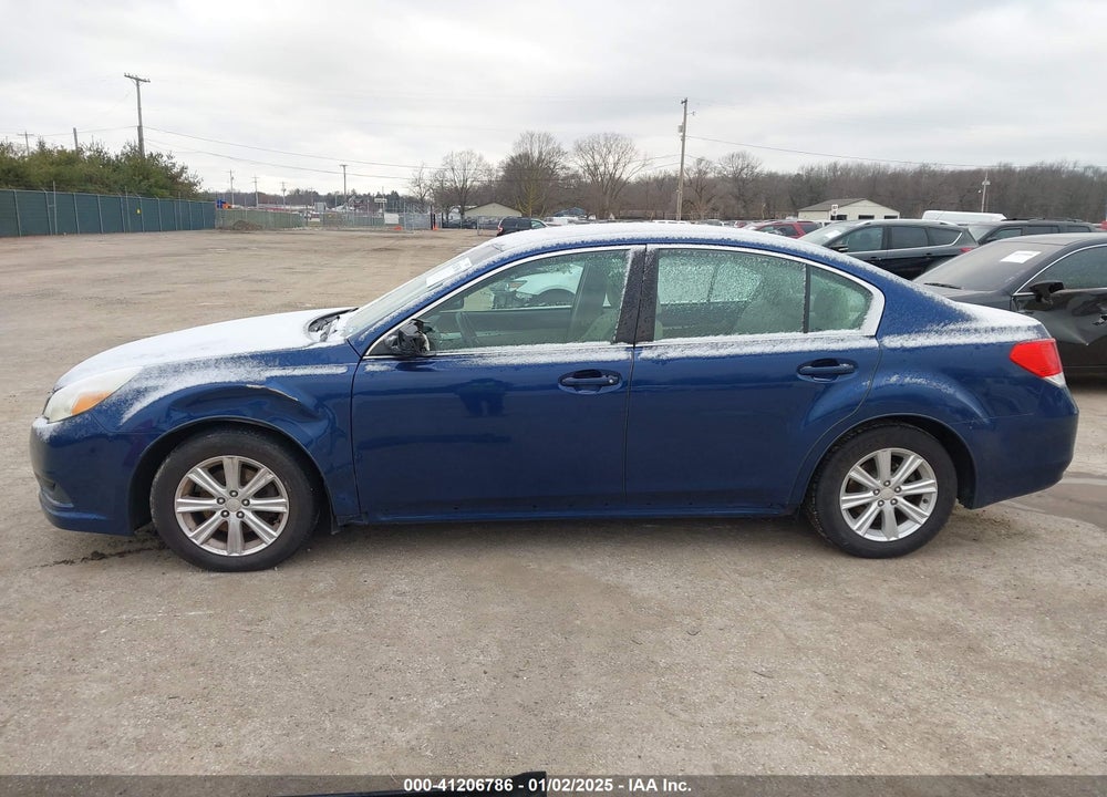 2011 SUBARU LEGACY 2.5I PREMIUM VIN: 4S3BMCH6XB3210162