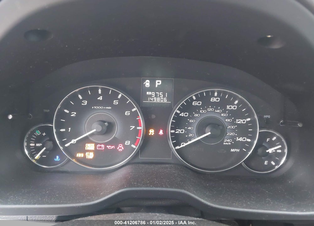 2011 SUBARU LEGACY 2.5I PREMIUM VIN: 4S3BMCH6XB3210162