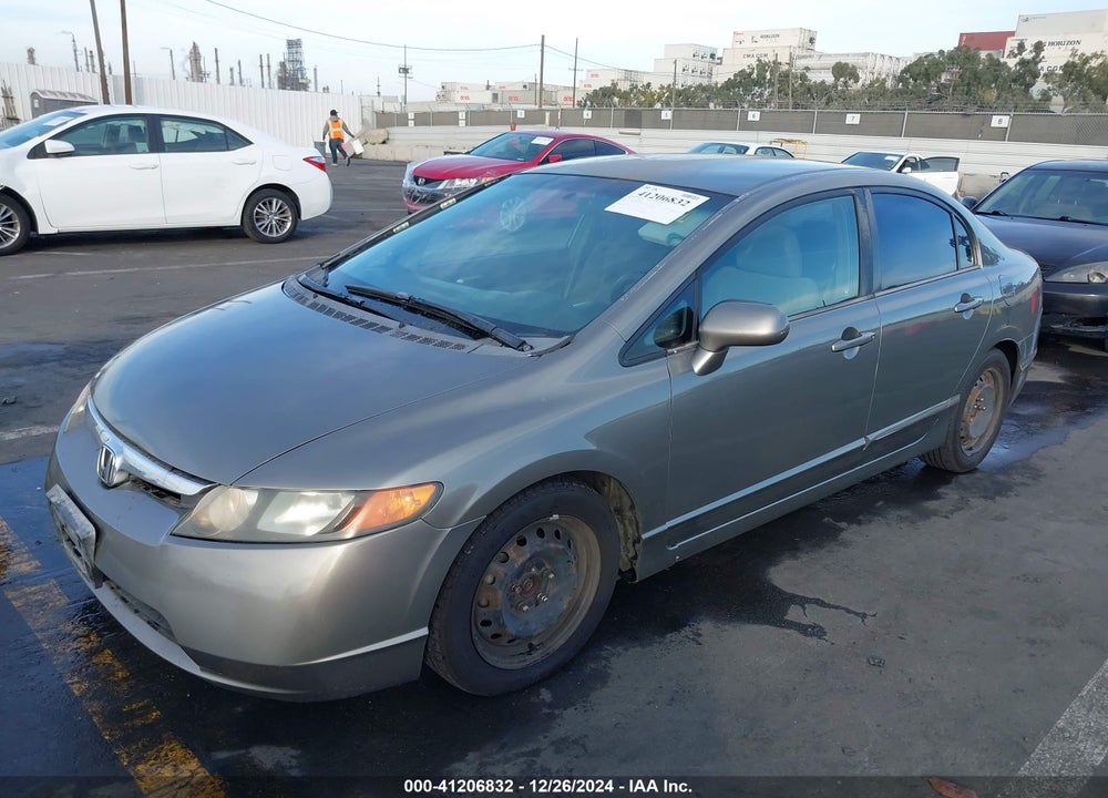 2006 HONDA CIVIC LX VIN: JHMFA16586S013168