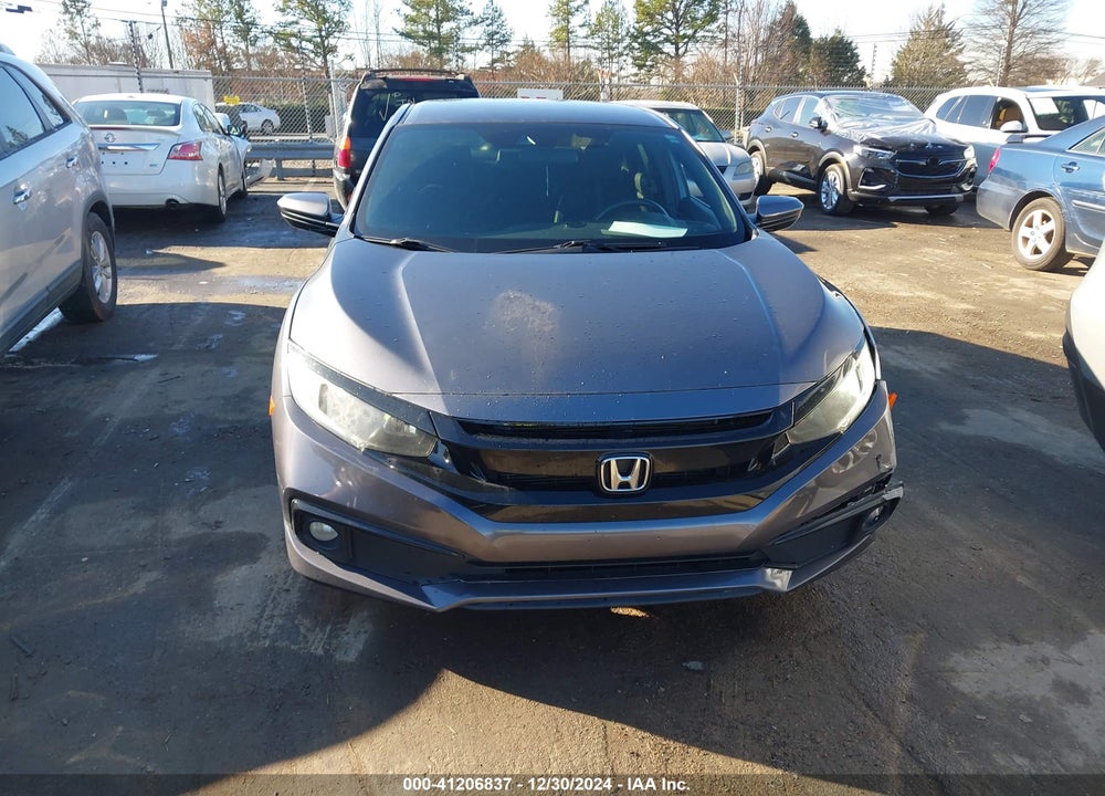 2020 HONDA CIVIC VIN: 2HGFC2F80LH529119