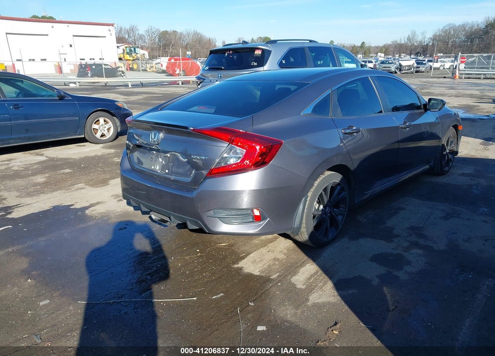2020 HONDA CIVIC VIN: 2HGFC2F80LH529119