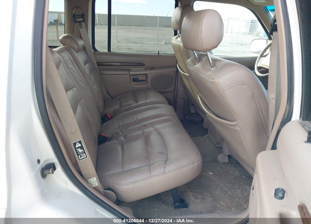2000 FORD EXPLORER LIMITED VIN: 1FMDU85P5YZB41689