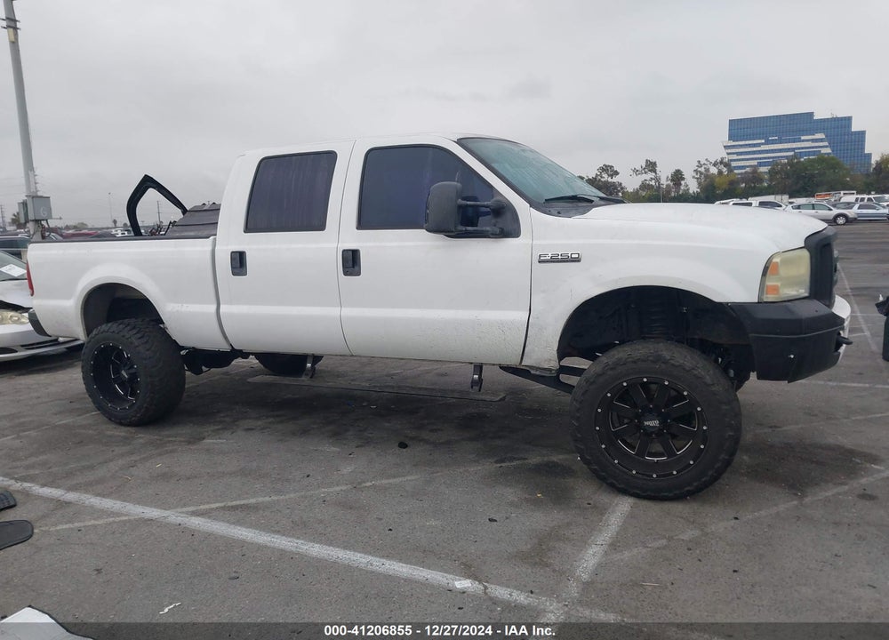 2006 FORD F250 VIN: 1FTSW21596EC08807