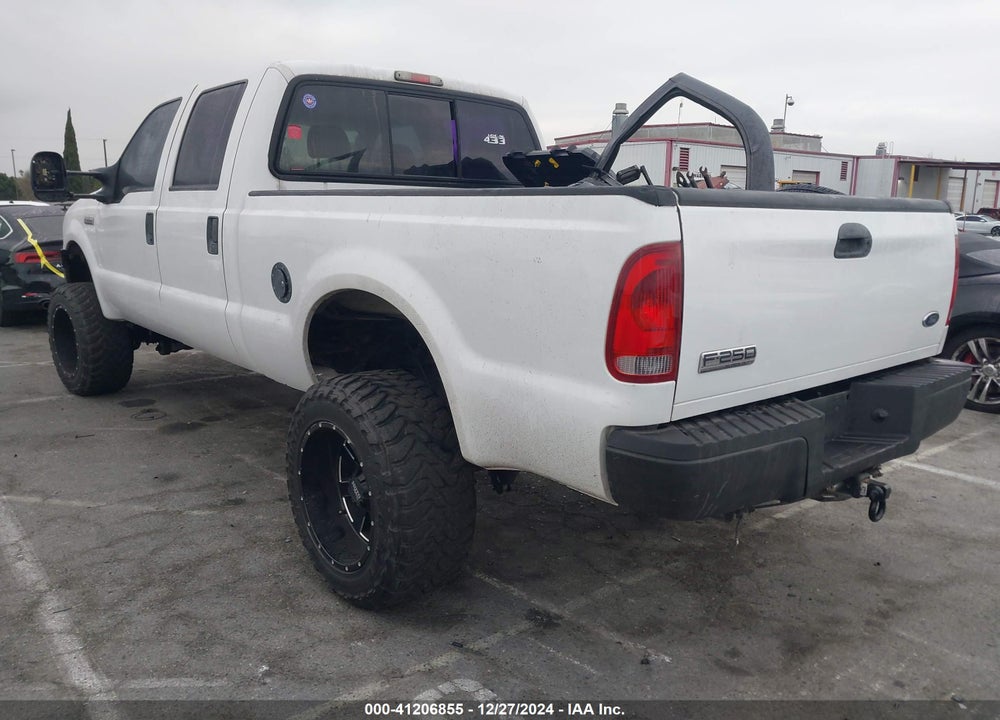 2006 FORD F250 VIN: 1FTSW21596EC08807