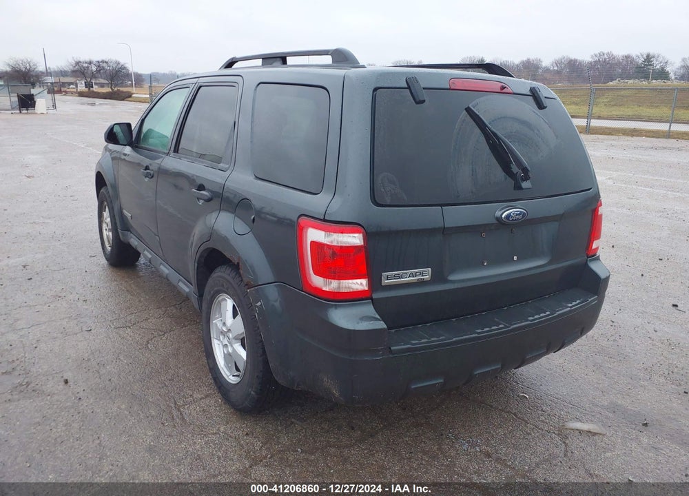 2008 FORD ESCAPE XLT VIN: 1FMCU03Z98KC63918
