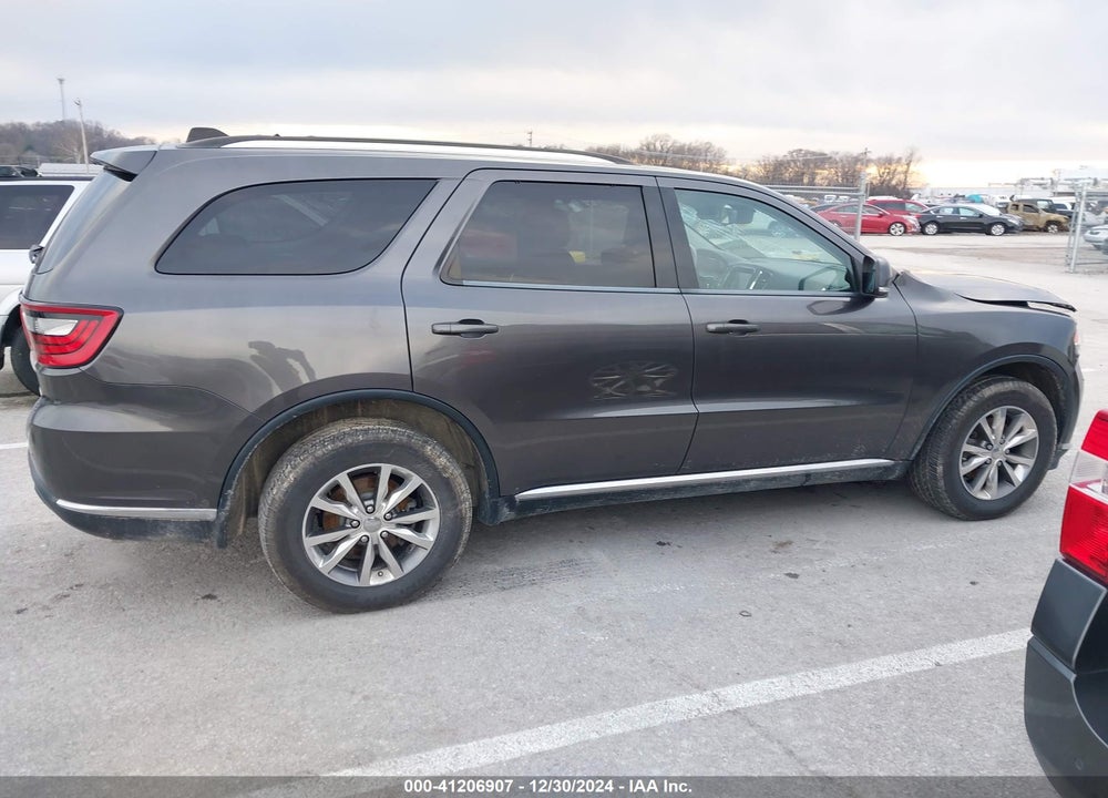 2015 DODGE DURANGO LIMITED VIN: 1C4RDJDG0FC714940