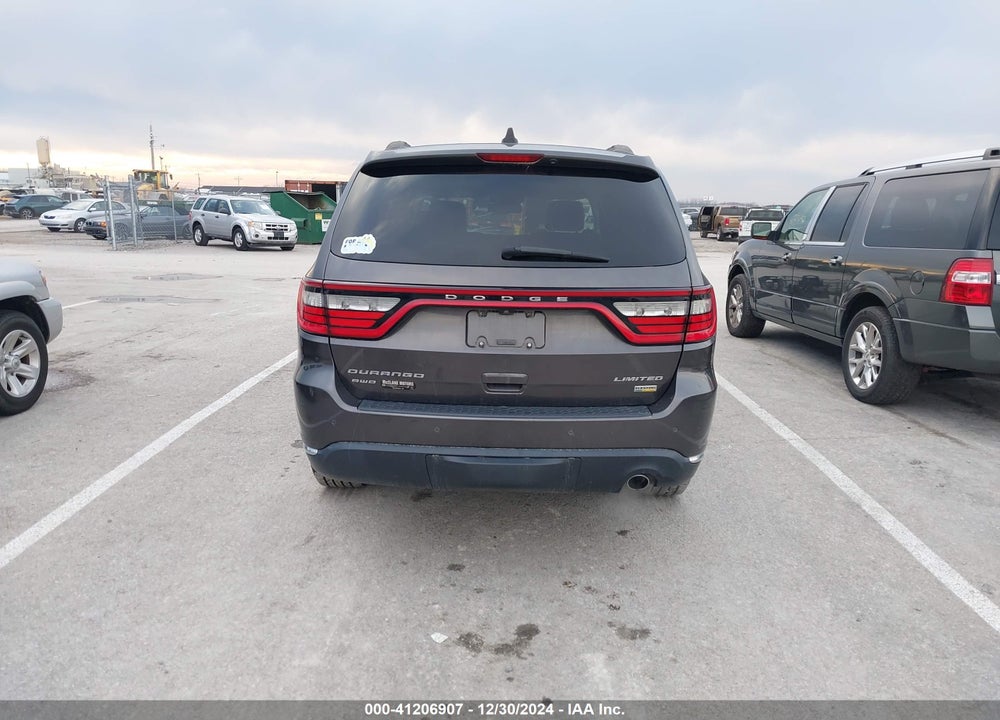 2015 DODGE DURANGO LIMITED VIN: 1C4RDJDG0FC714940
