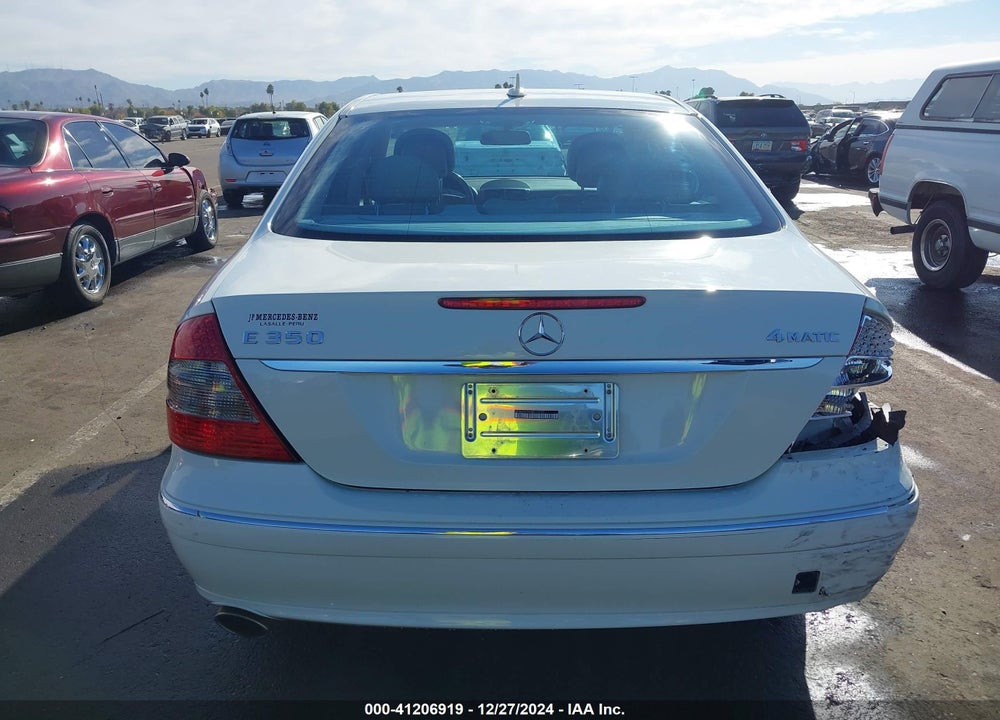 2008 MERCEDES-BENZ E 350 4MATIC VIN: WDBUF87X98B212153