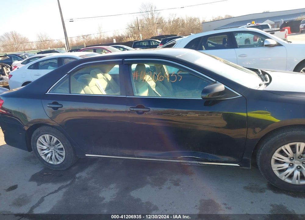 2012 TOYOTA CAMRY LE VIN: 4T4BF1FK9CR191034
