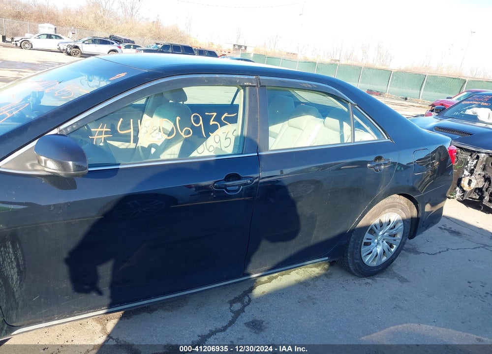 2012 TOYOTA CAMRY LE VIN: 4T4BF1FK9CR191034