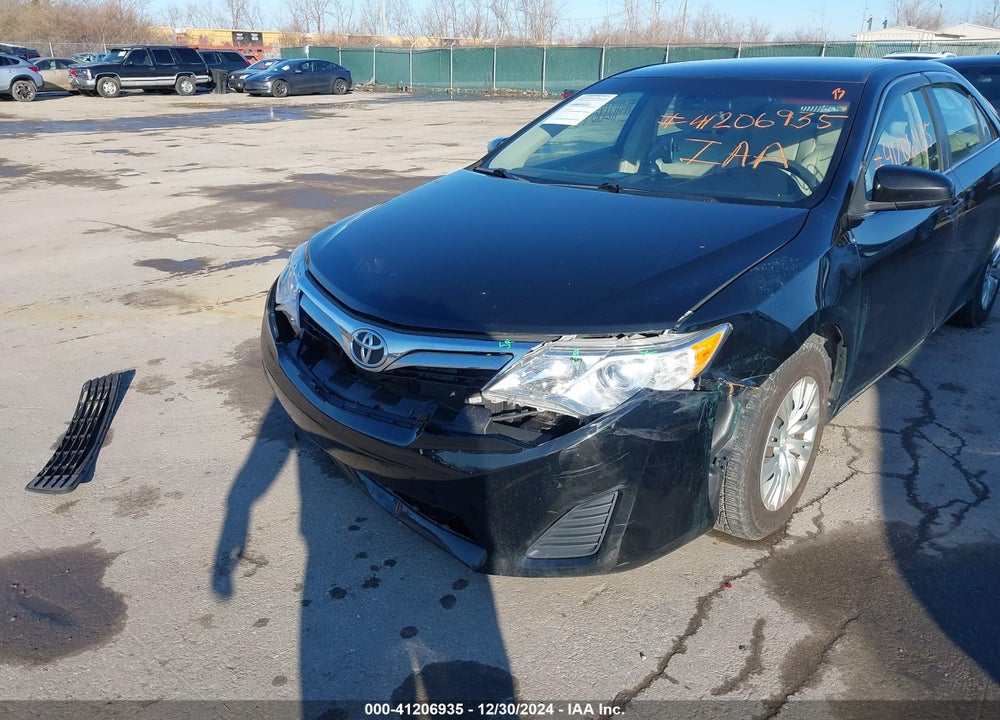 2012 TOYOTA CAMRY LE VIN: 4T4BF1FK9CR191034