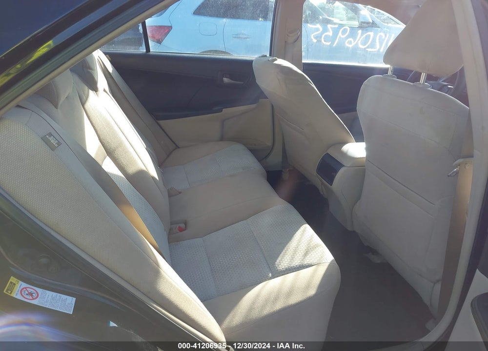 2012 TOYOTA CAMRY LE VIN: 4T4BF1FK9CR191034
