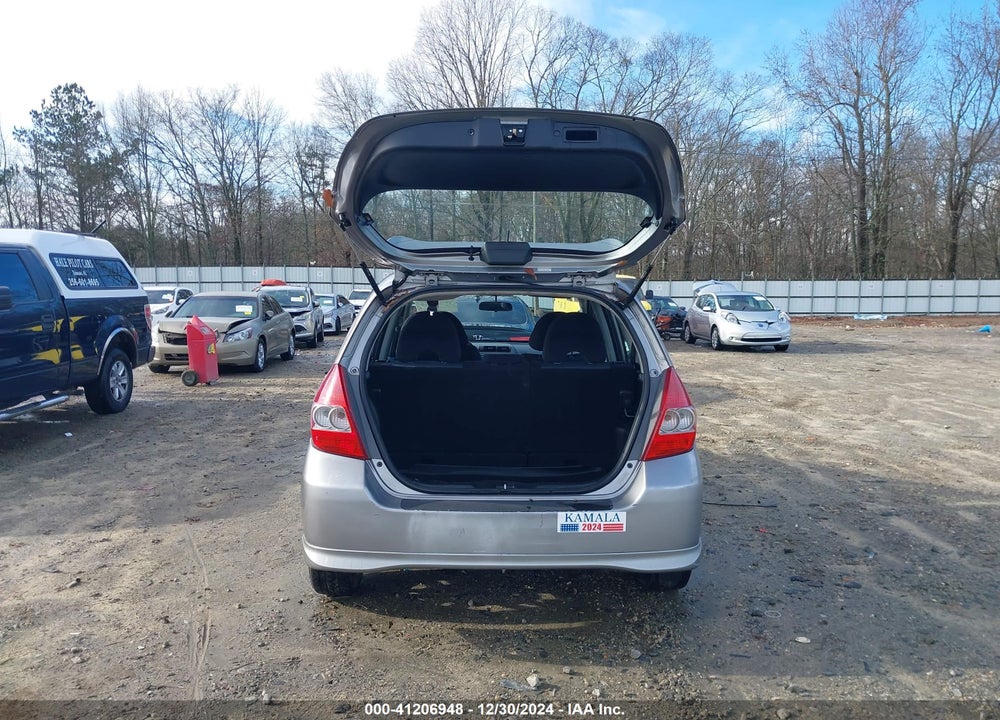 2007 HONDA FIT SPORT VIN: JHMGD38677S043261