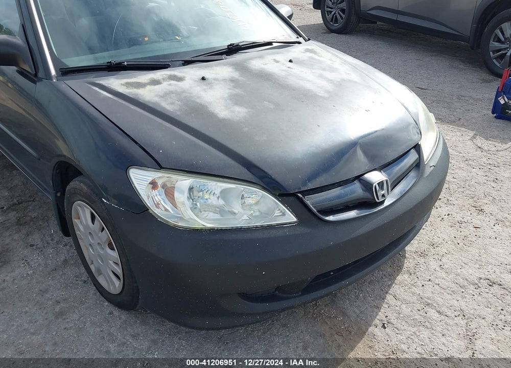 2005 HONDA CIVIC LX VIN: 2HGES15695H544522