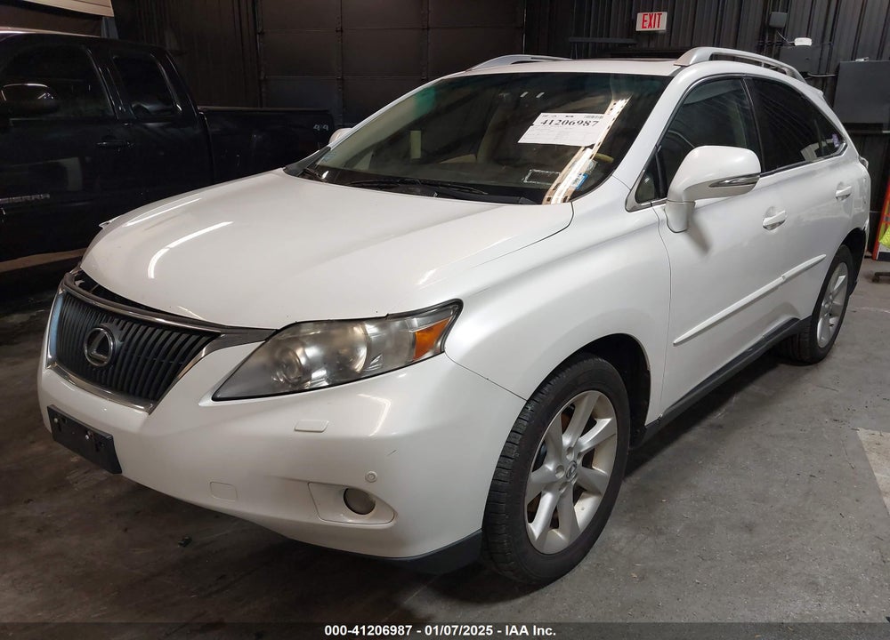 2010 LEXUS RX 350 BASE (A6) VIN: 2T2BK1BA0AC067392