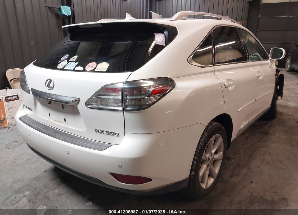 2010 LEXUS RX 350 BASE (A6) VIN: 2T2BK1BA0AC067392