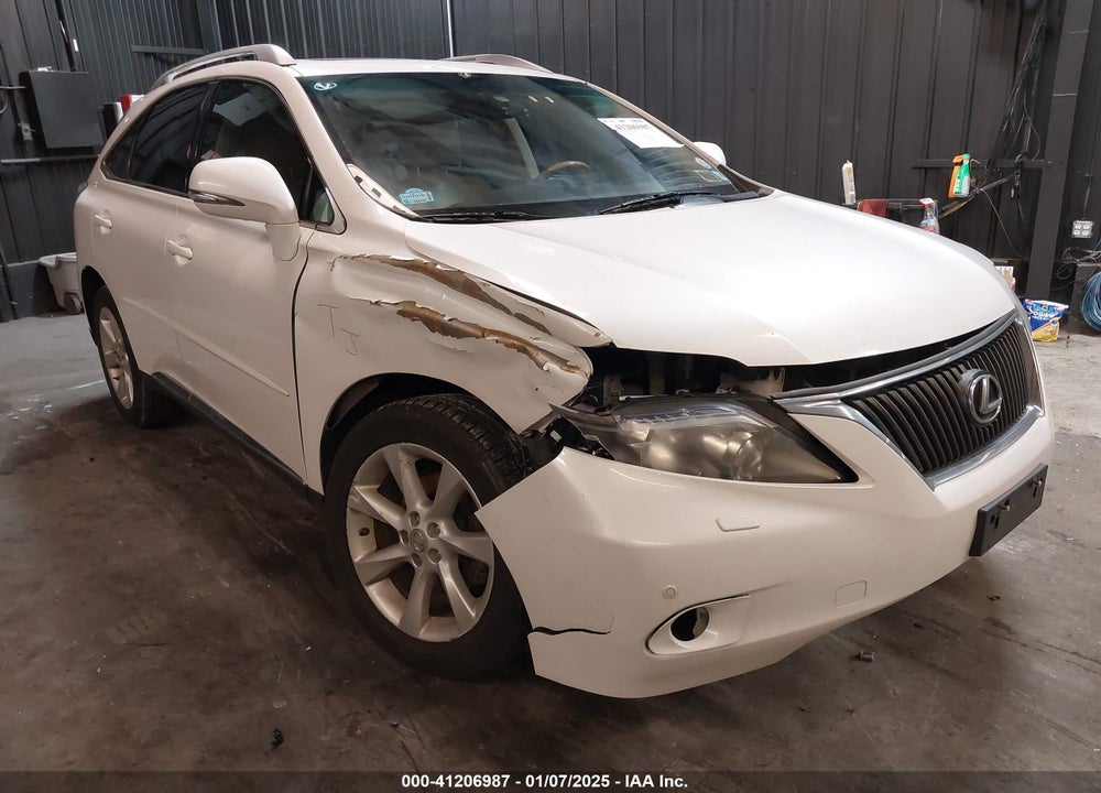 2010 LEXUS RX 350 BASE (A6) VIN: 2T2BK1BA0AC067392