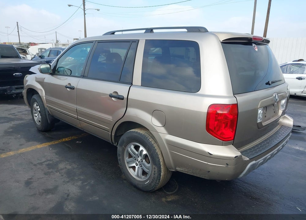 2004 HONDA PILOT EX VIN: 2HKYF18424H567351