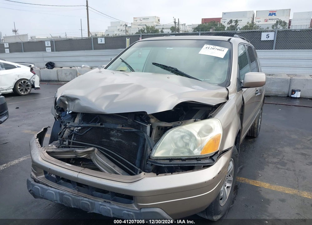 2004 HONDA PILOT EX VIN: 2HKYF18424H567351
