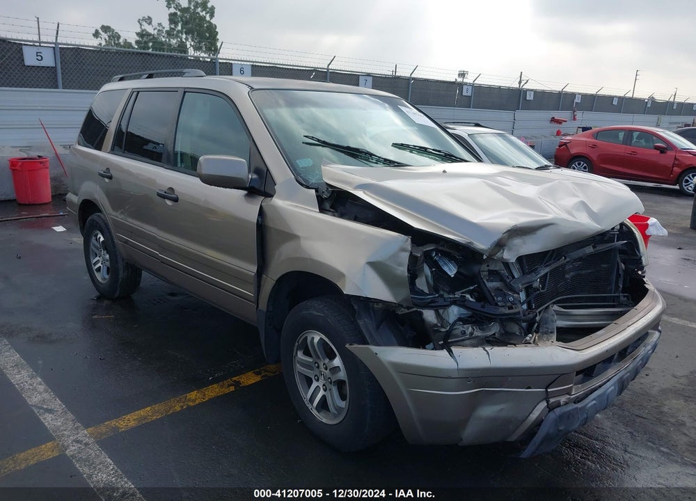 2004 HONDA PILOT EX VIN: 2HKYF18424H567351