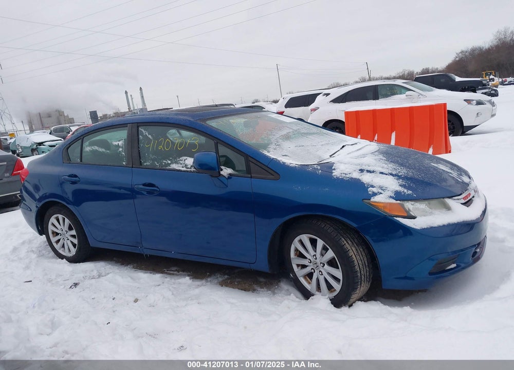 2012 HONDA CIVIC SDN VIN: 2HGFB2F93CH512262