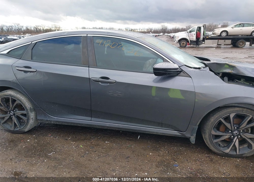 2019 HONDA CIVIC VIN: 2HGFC2F81KH595564
