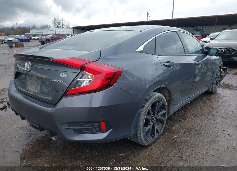 2019 HONDA CIVIC VIN: 2HGFC2F81KH595564