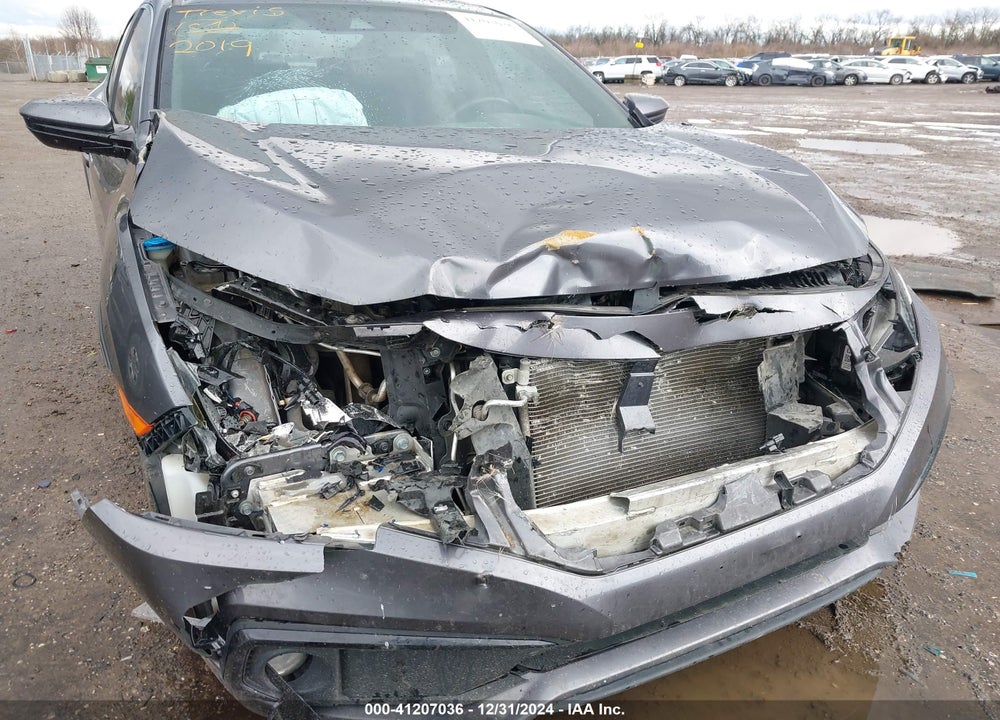 2019 HONDA CIVIC VIN: 2HGFC2F81KH595564