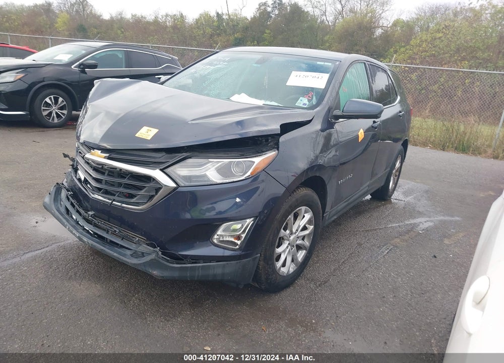 2018 CHEVROLET EQUINOX LT VIN: 3GNAXJEV1JL106849
