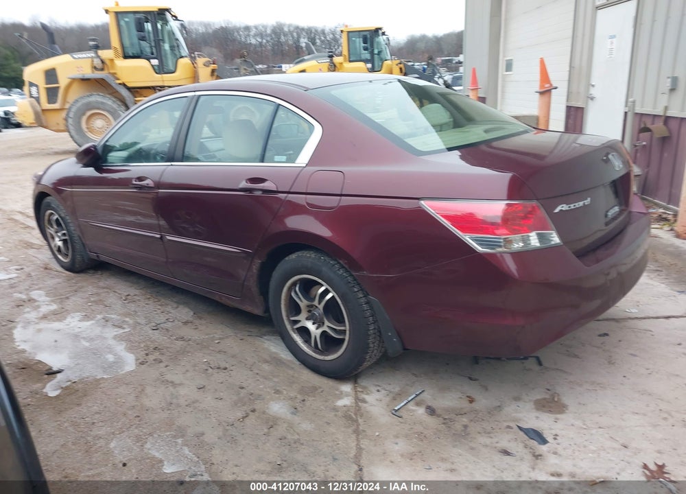 2008 HONDA ACCORD 2.4 LX-P VIN: 1HGCP26478A102868