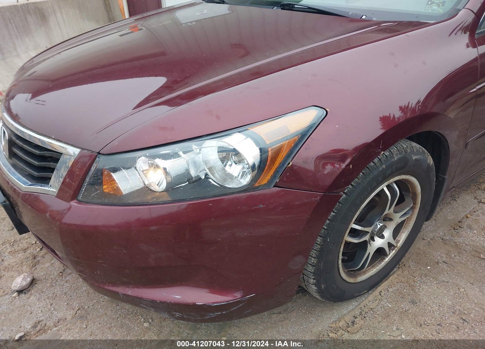 2008 HONDA ACCORD 2.4 LX-P VIN: 1HGCP26478A102868