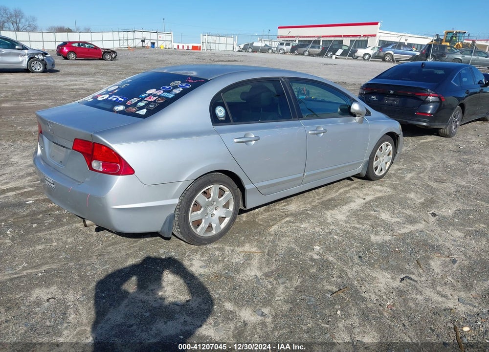 2008 HONDA CIVIC LX VIN: 2HGFA165X8H507318